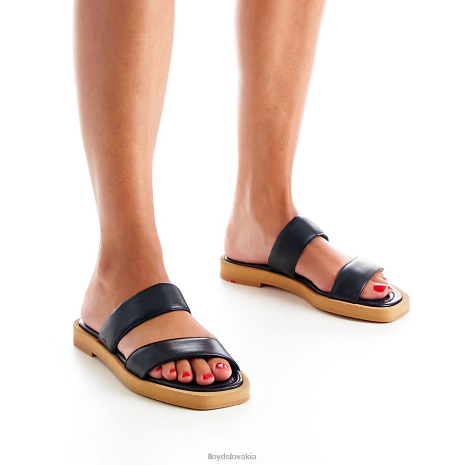 LLOYD mulica ženy topánky čierna 6R0JN1225