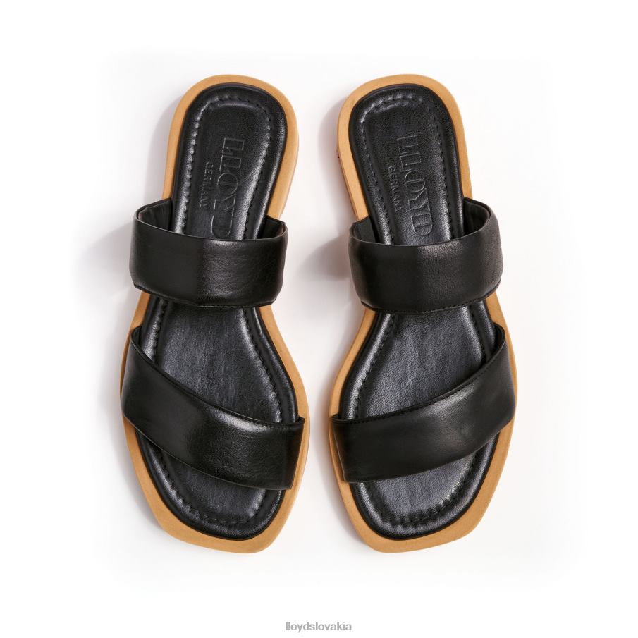 LLOYD mulica ženy topánky čierna 6R0JN1225