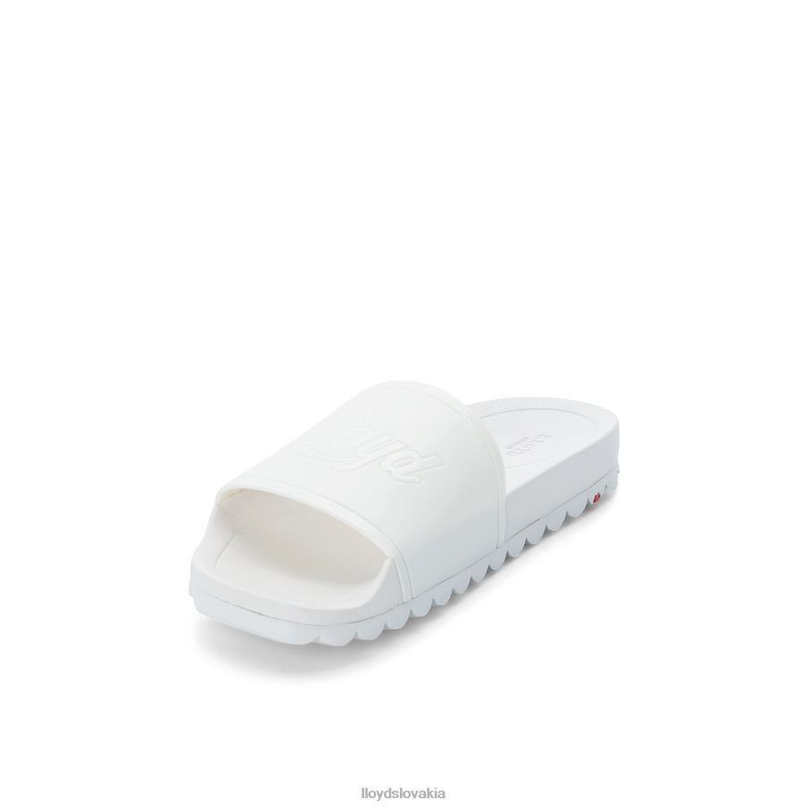 LLOYD šmykľavky do kúpeľa ženy topánky biely 6R0JN1316