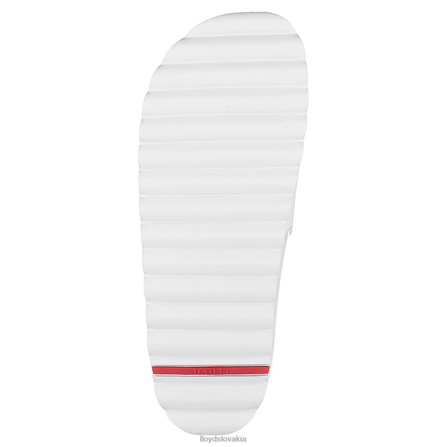 LLOYD šmykľavky do kúpeľa ženy topánky biely 6R0JN1316