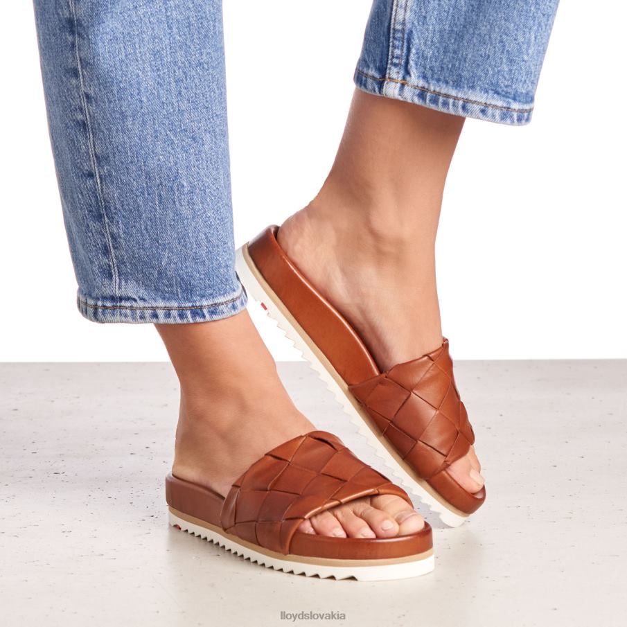 LLOYD pantolette ženy topánky hnedá 6R0JN1227