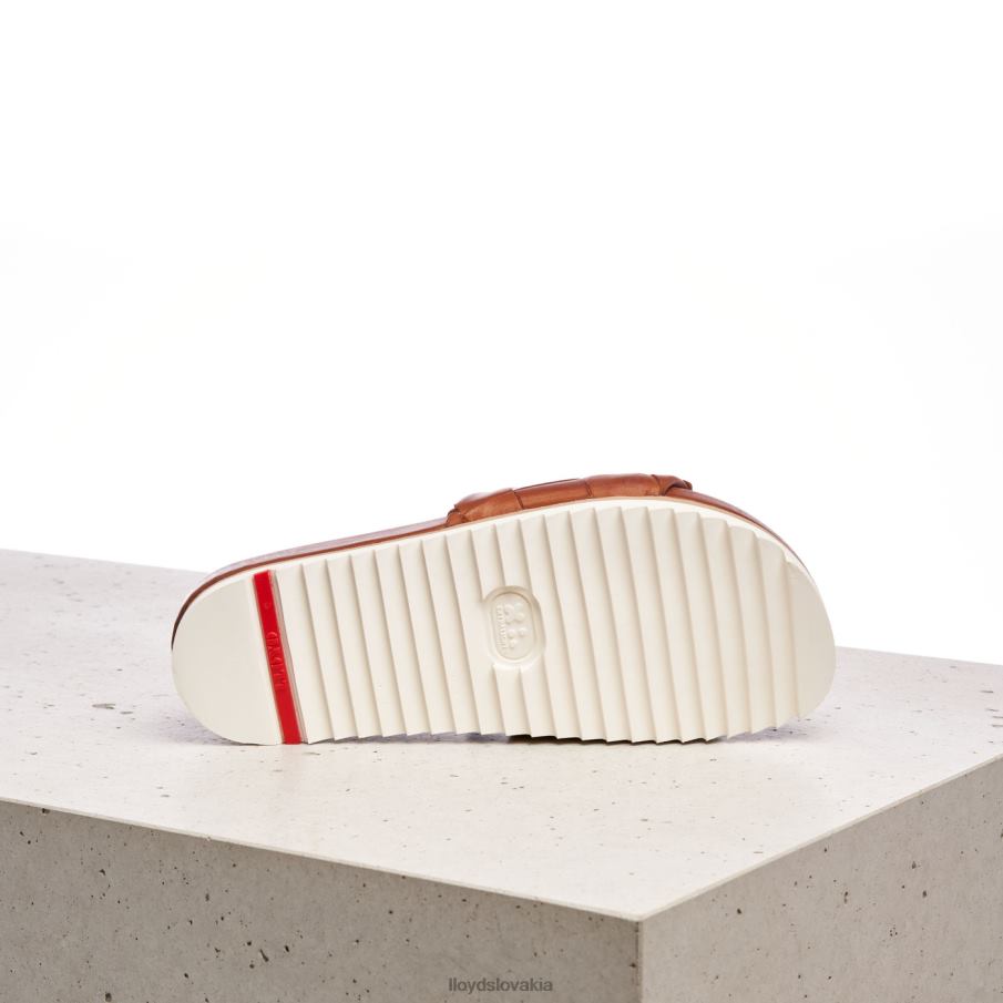 LLOYD pantolette ženy topánky hnedá 6R0JN1227