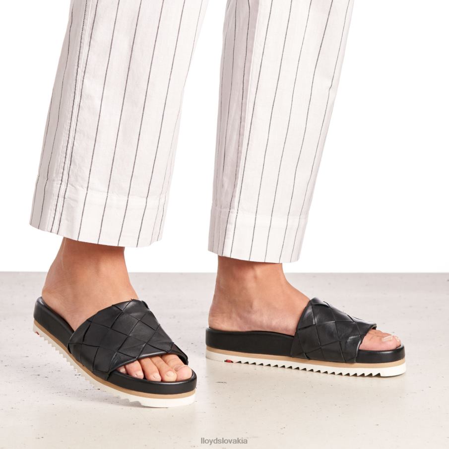 LLOYD pantolette ženy topánky čierna 6R0JN1211