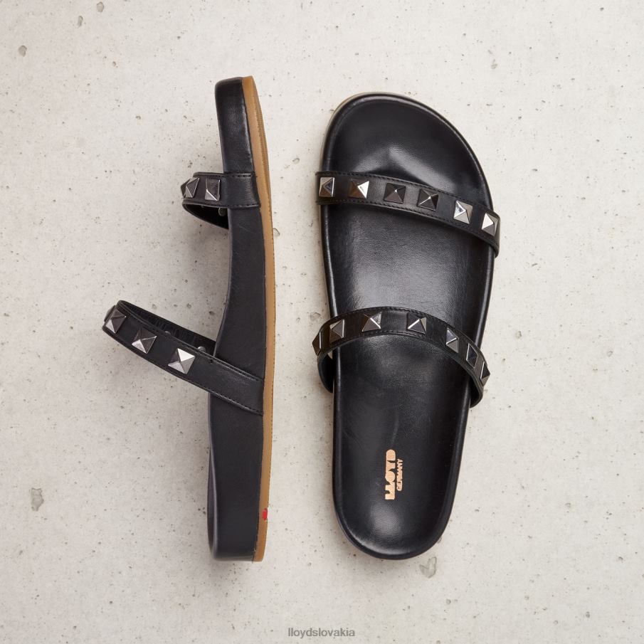 LLOYD pantolette ženy topánky čierna 6R0JN1213