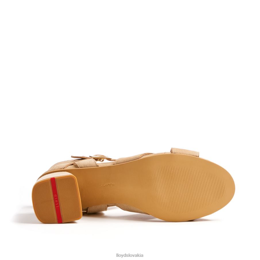 LLOYD priedušné sandále ženy topánky béžová 6R0JN1157