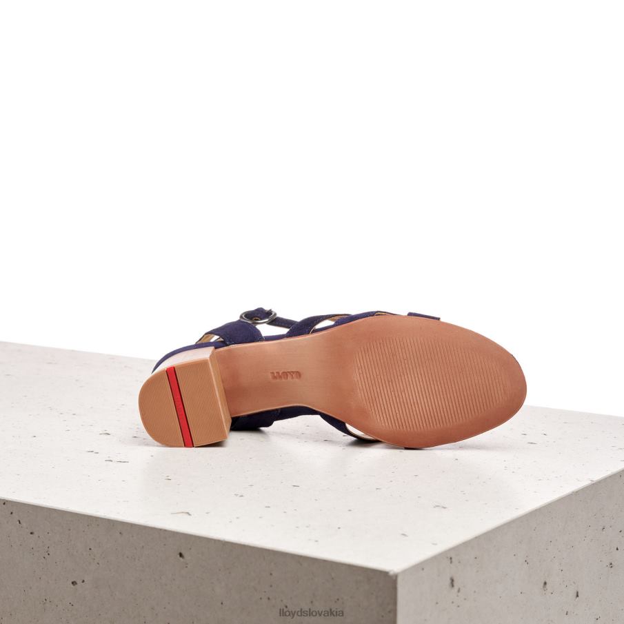 LLOYD sandále so semišovým povrchom ženy topánky Modrá 6R0JN1159