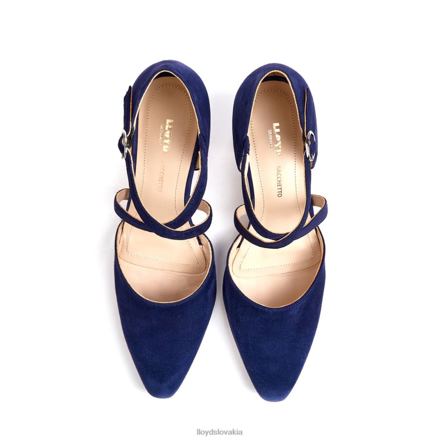 LLOYD semišové sandále ženy topánky Modrá 6R0JN1082
