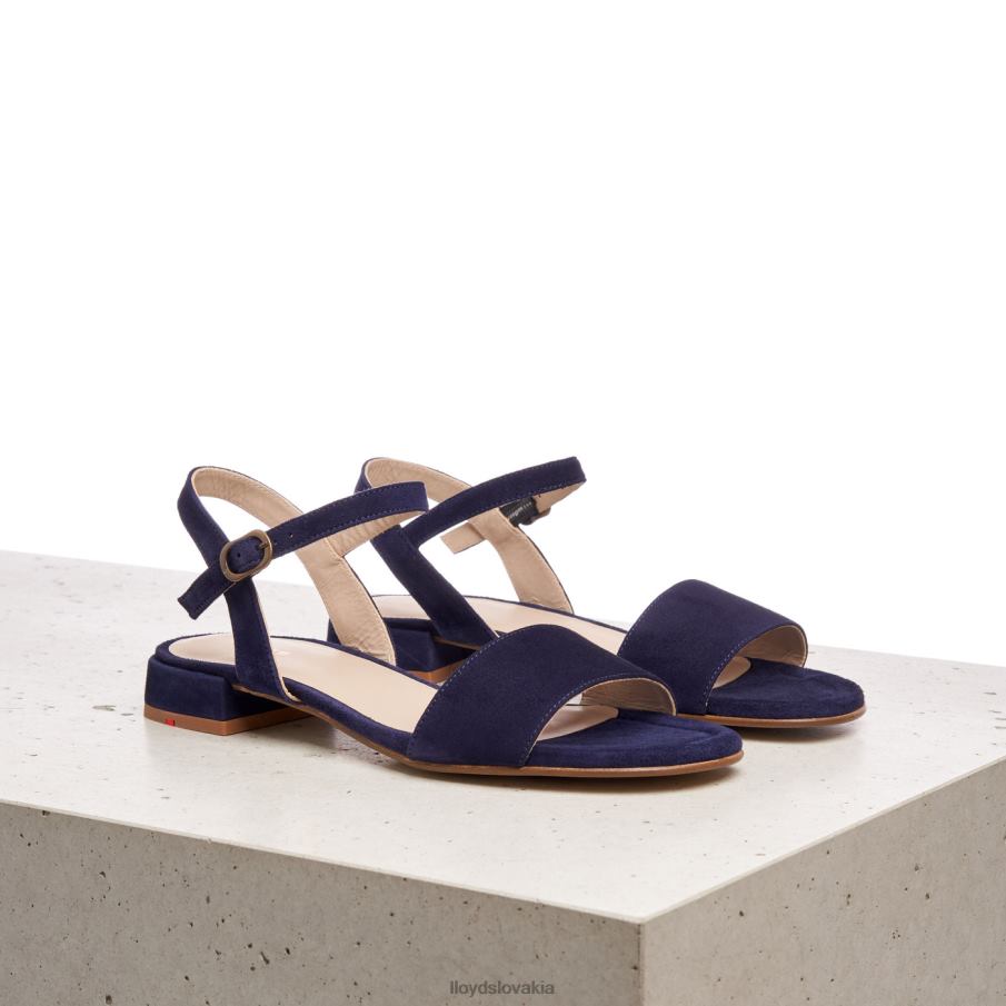 LLOYD semišové sandále ženy topánky Modrá 6R0JN1164