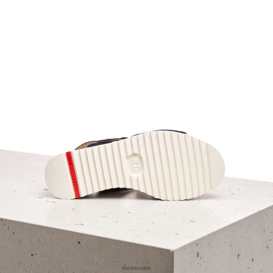 LLOYD semišové sandále ženy topánky Modrá 6R0JN1215