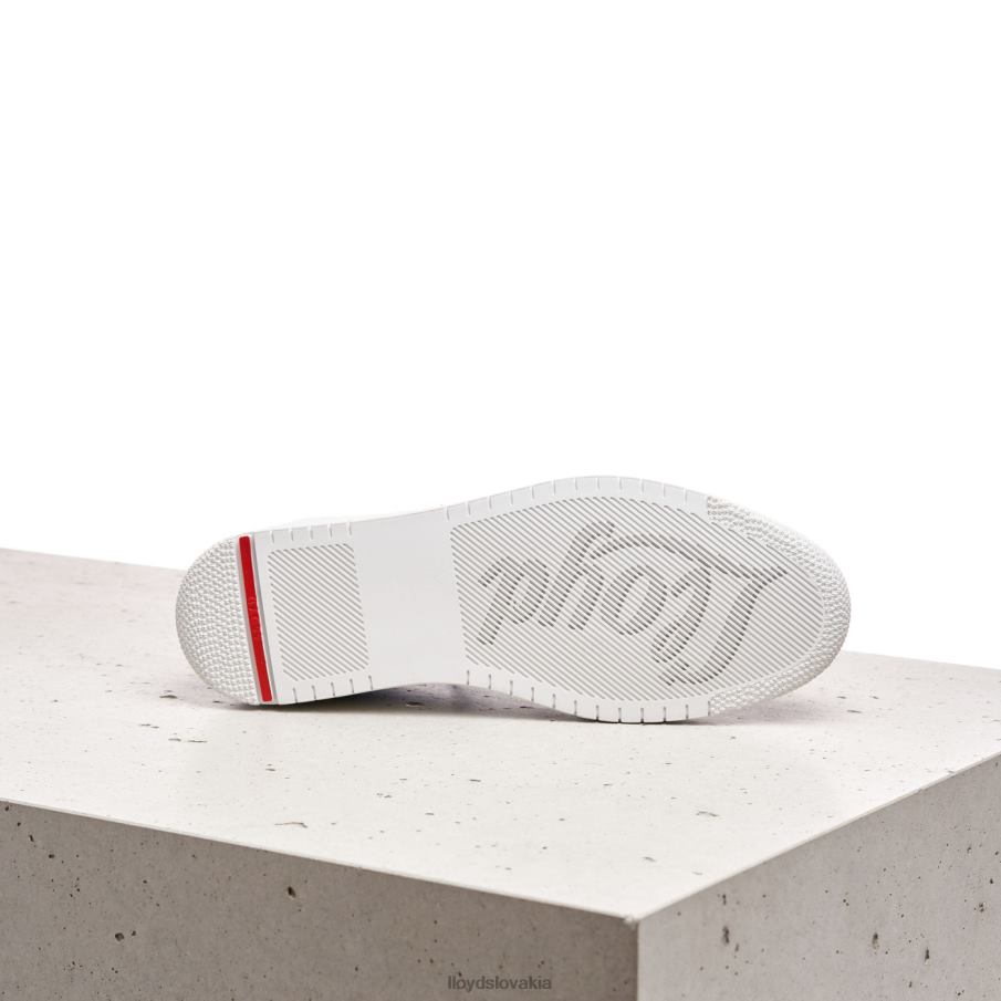 LLOYD hladké kožené strakaté tenisky ženy topánky čierna 6R0JN822