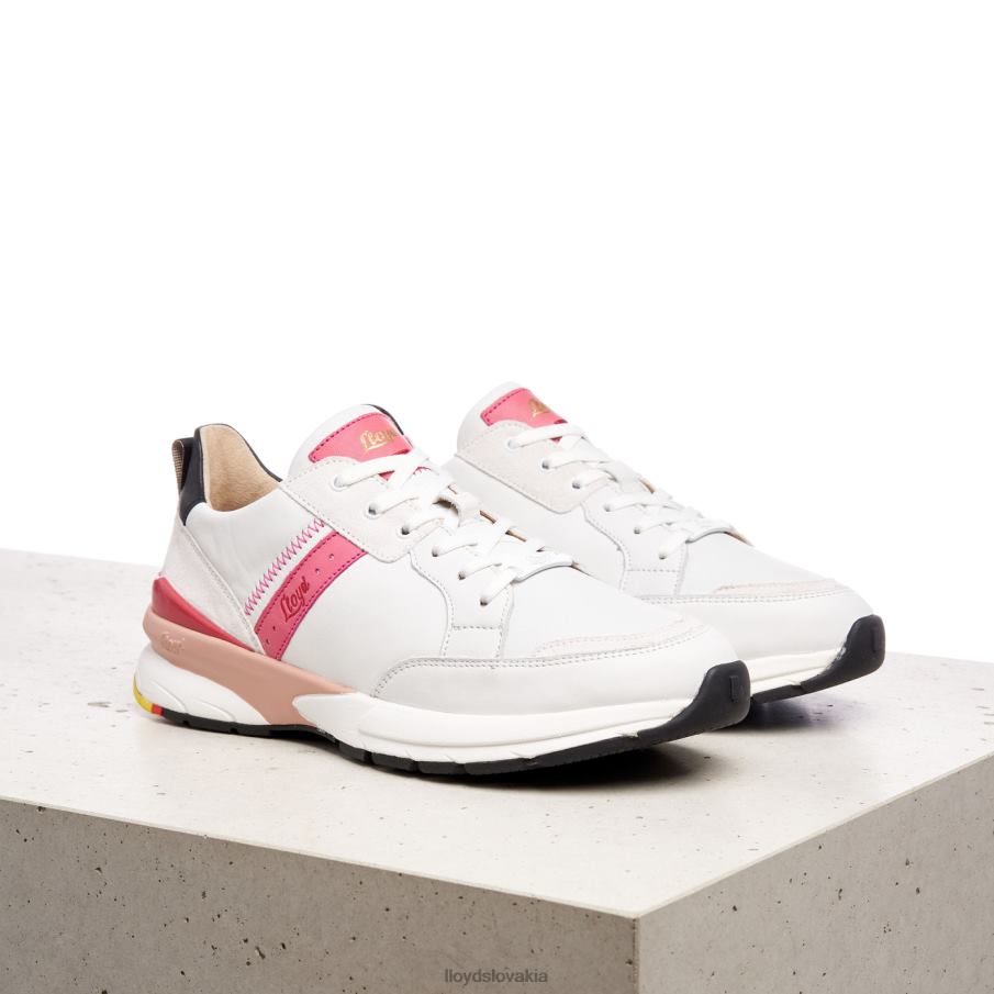 LLOYD hladké kožené strakaté tenisky ženy topánky kombinované 6R0JN832