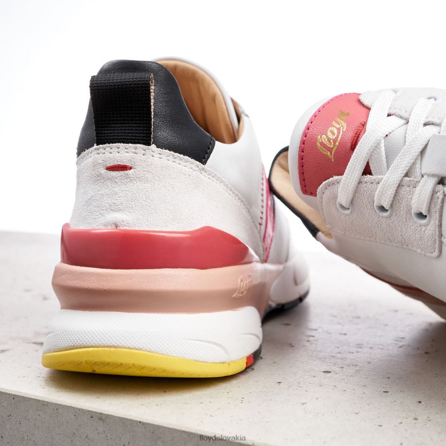 LLOYD hladké kožené strakaté tenisky ženy topánky kombinované 6R0JN832