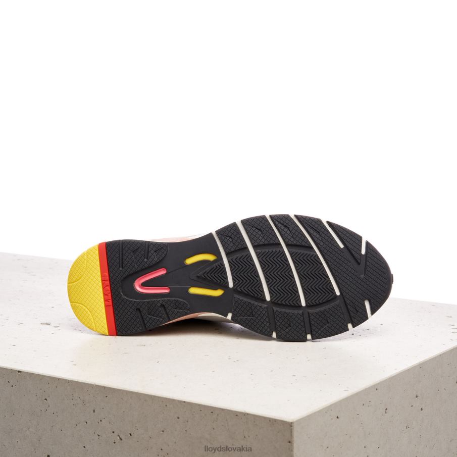 LLOYD hladké kožené strakaté tenisky ženy topánky kombinované 6R0JN832