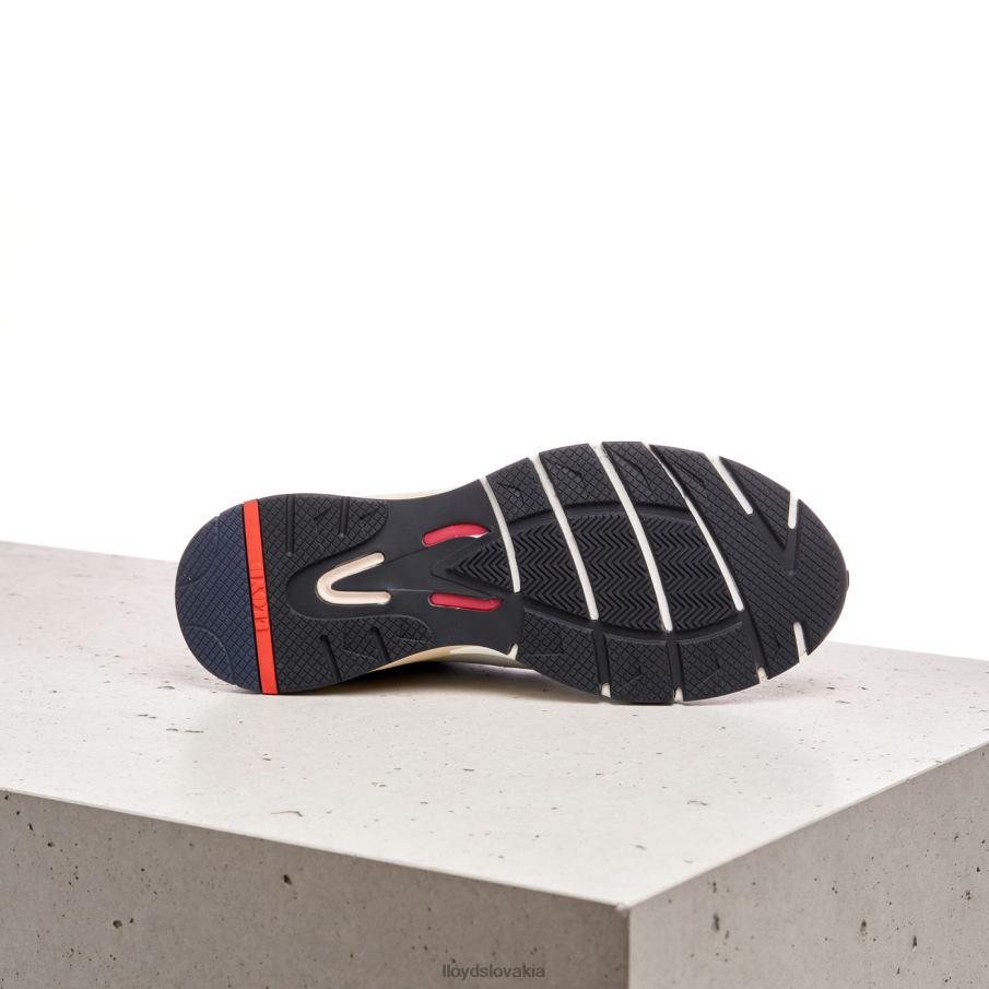 LLOYD hladké kožené strakaté tenisky ženy topánky kombinované 6R0JN833