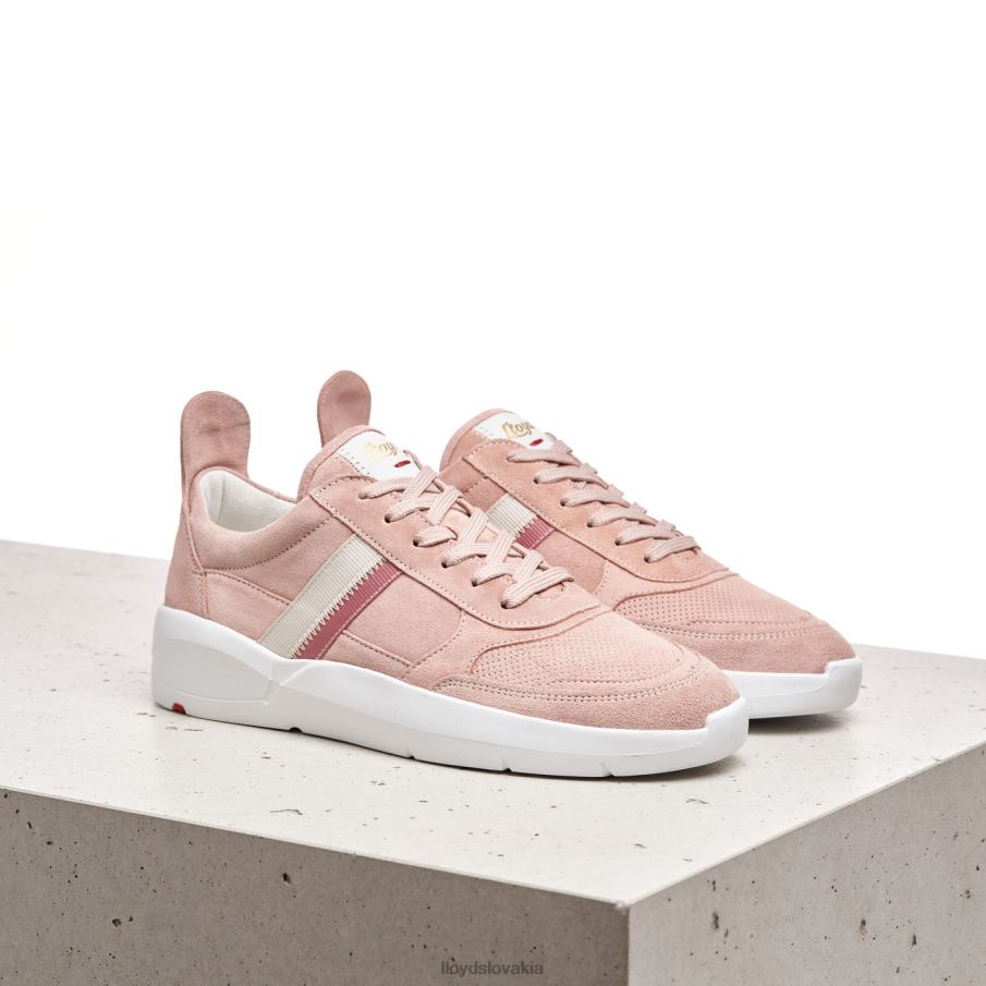 LLOYD hladké kožené tenisky ženy topánky Ružová 6R0JN789