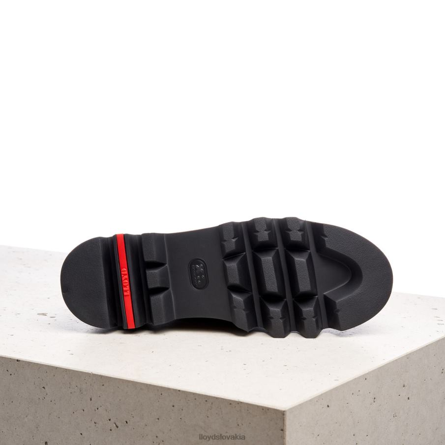 LLOYD hladké kožené tenisky ženy topánky hnedá 6R0JN1176