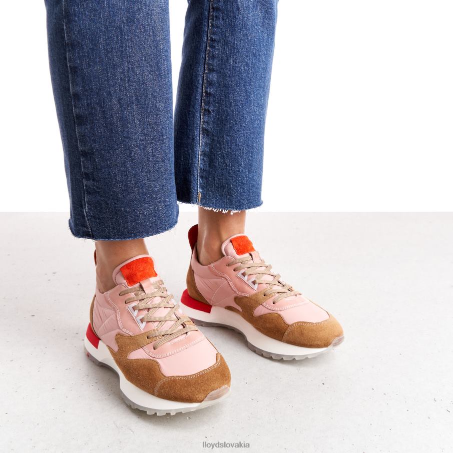 LLOYD kožené nízke tenisky ženy topánky kombinované 6R0JN805