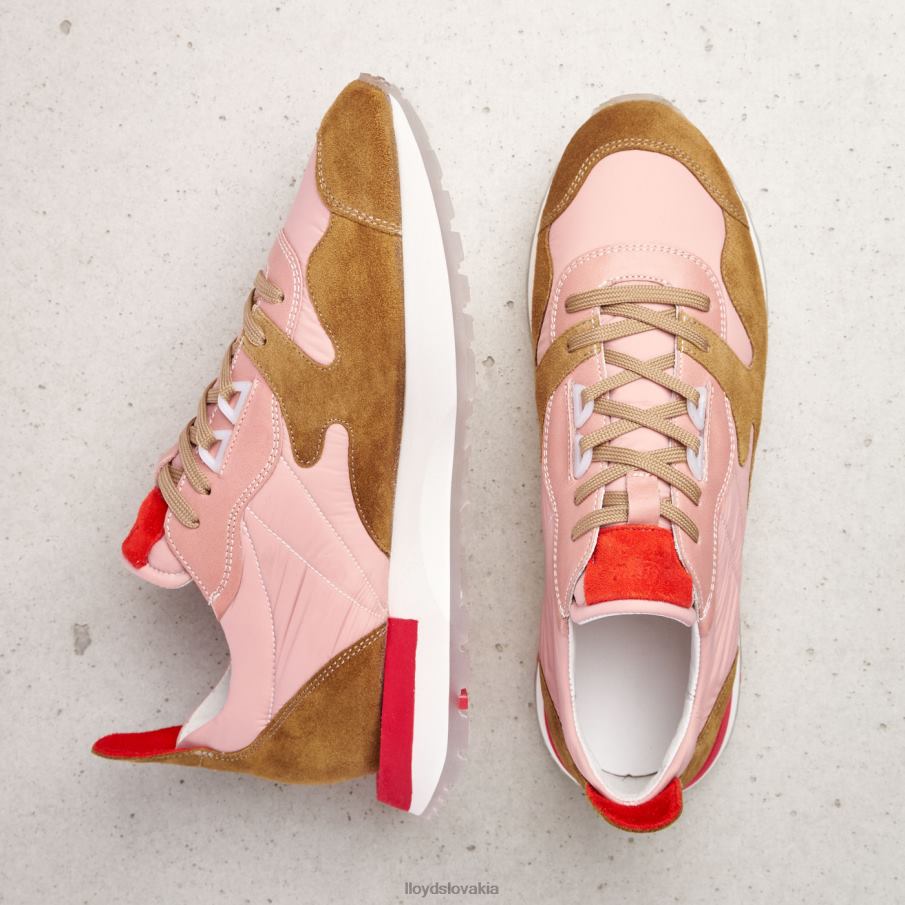 LLOYD kožené nízke tenisky ženy topánky kombinované 6R0JN805