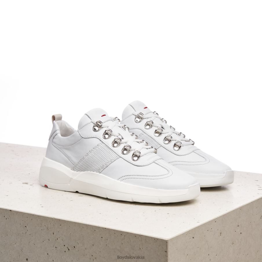 LLOYD kožené tenisky ženy topánky biely 6R0JN790