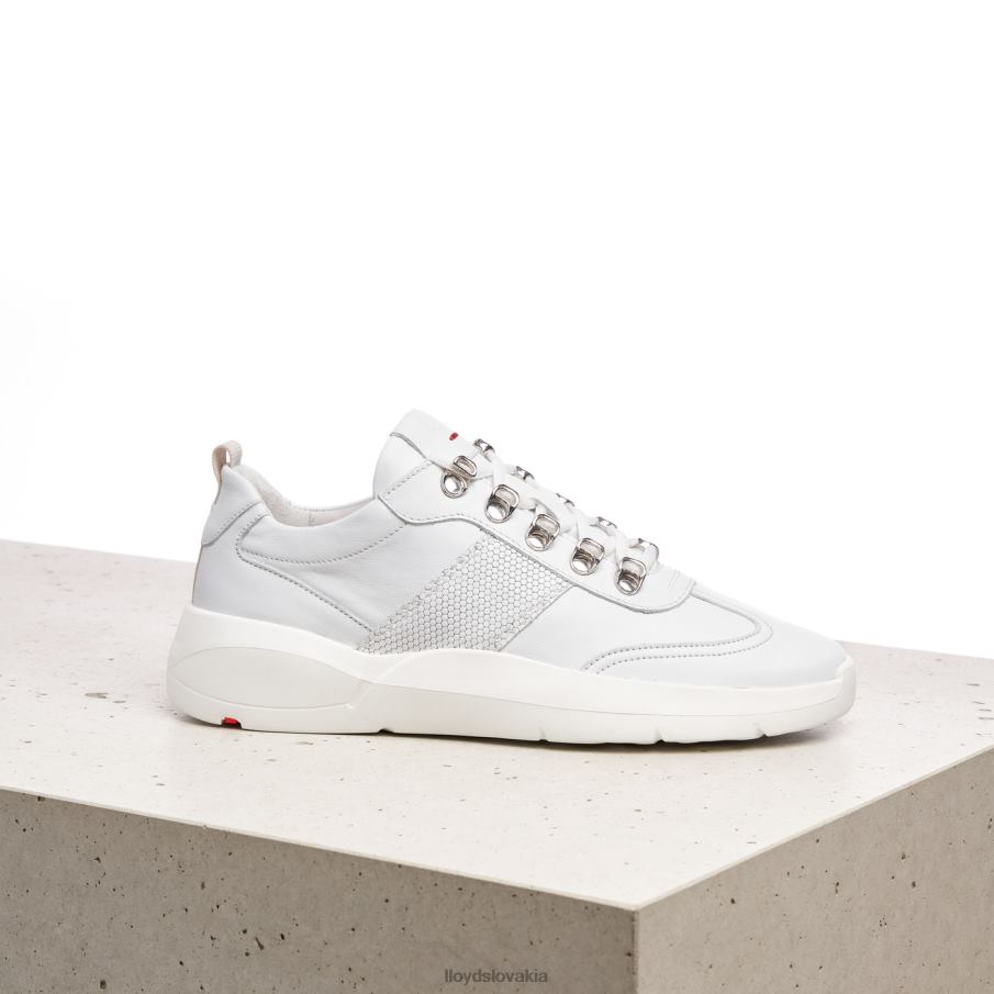 LLOYD kožené tenisky ženy topánky biely 6R0JN790