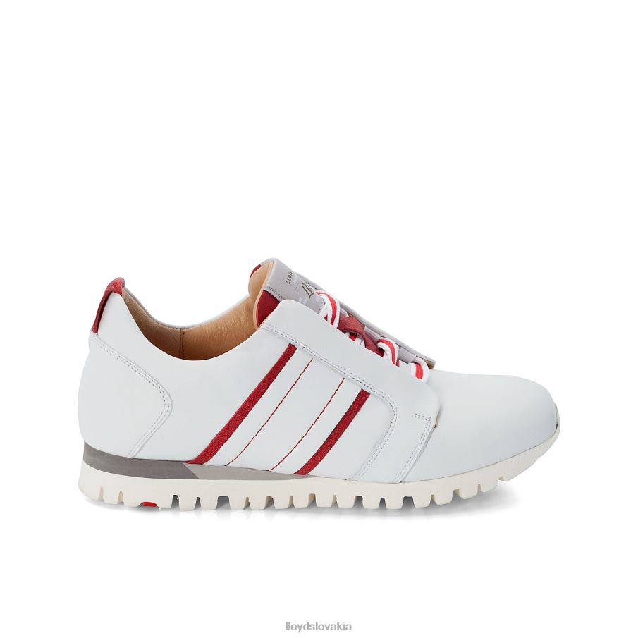 LLOYD kožené tenisky ženy topánky biely 6R0JN847
