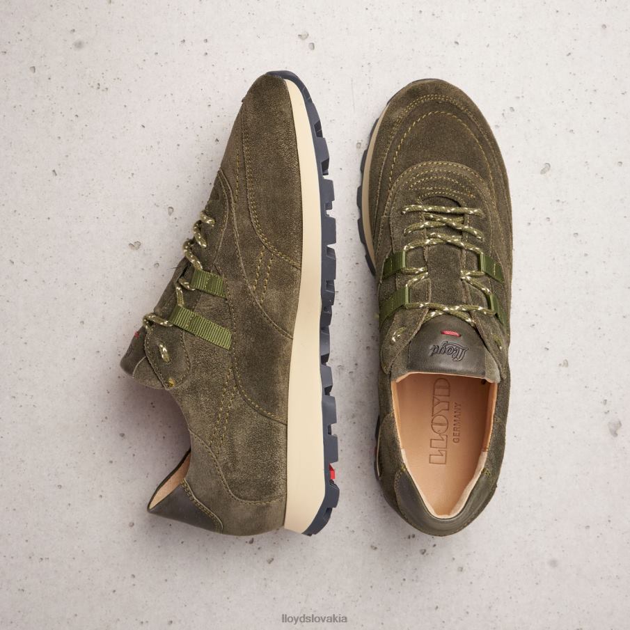 LLOYD kvalitné nízke tenisky ženy topánky zelená 6R0JN857