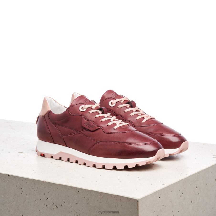 LLOYD nízke tenisky ženy topánky červená 6R0JN803