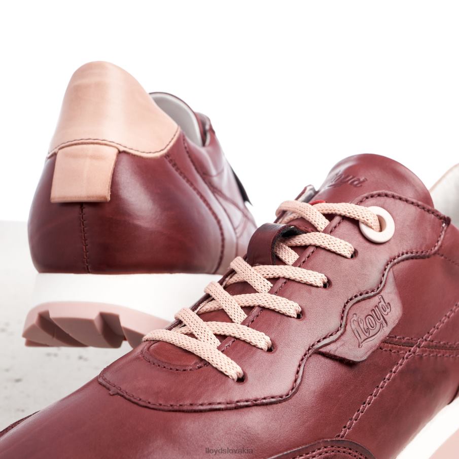 LLOYD nízke tenisky ženy topánky červená 6R0JN803