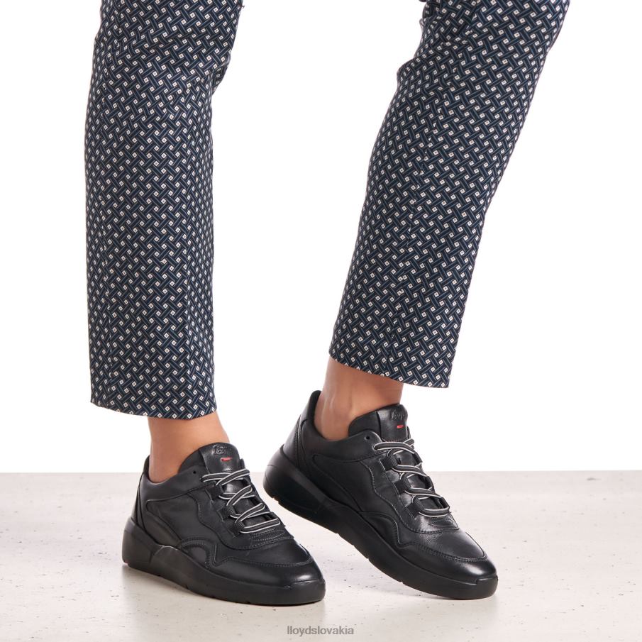 LLOYD nízke tenisky ženy topánky čierna 6R0JN858