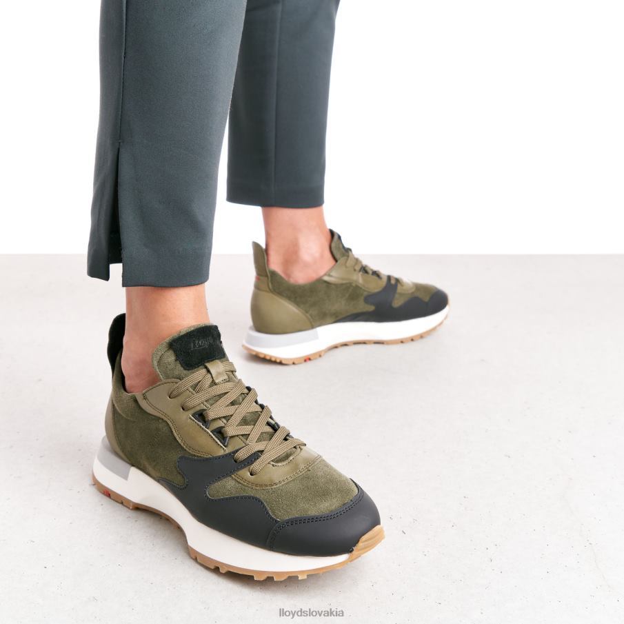 LLOYD nízke tenisky ženy topánky zelená 6R0JN773