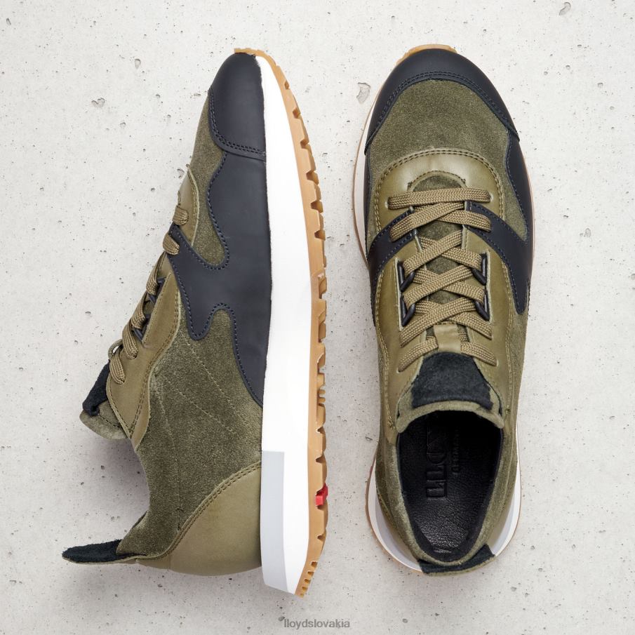 LLOYD nízke tenisky ženy topánky zelená 6R0JN773