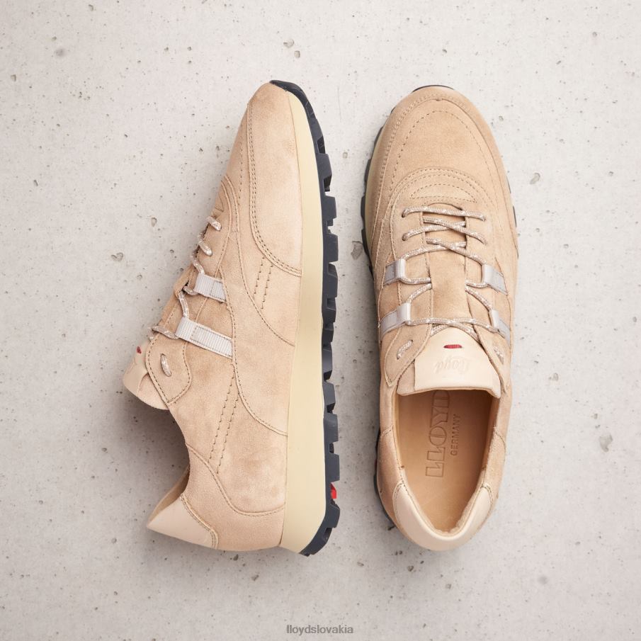 LLOYD semišové tenisky ženy topánky béžová 6R0JN854