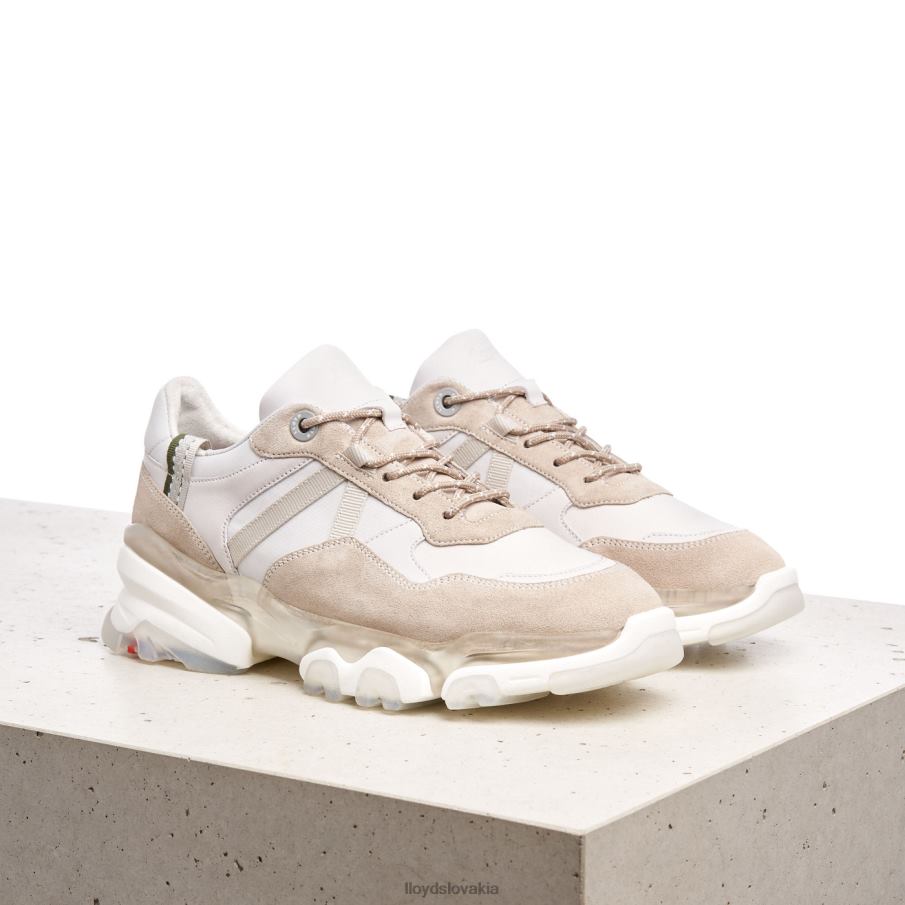 LLOYD semišové tenisky ženy topánky biely 6R0JN816