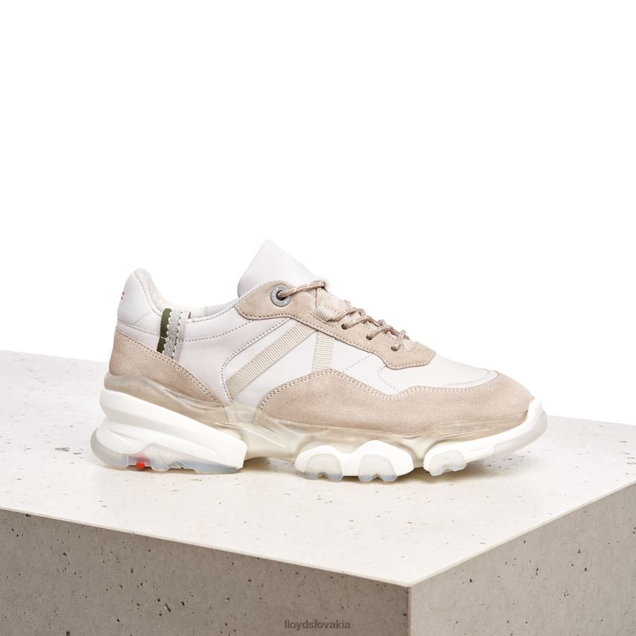 LLOYD semišové tenisky ženy topánky biely 6R0JN816