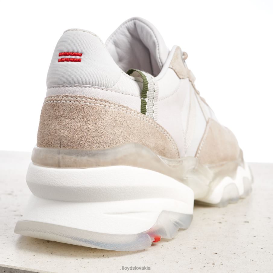 LLOYD semišové tenisky ženy topánky biely 6R0JN816