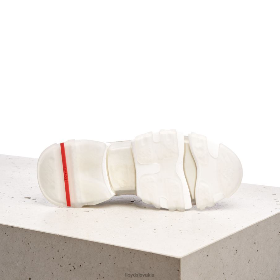 LLOYD semišové tenisky ženy topánky biely 6R0JN816