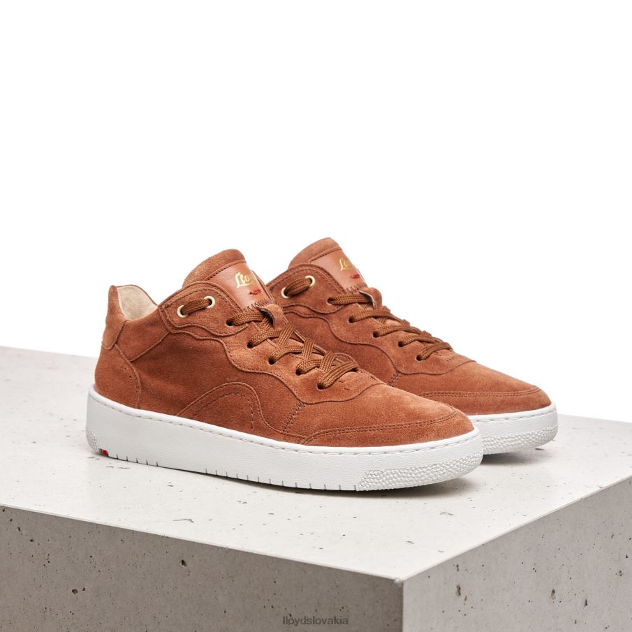 LLOYD semišové tenisky ženy topánky hnedá 6R0JN819