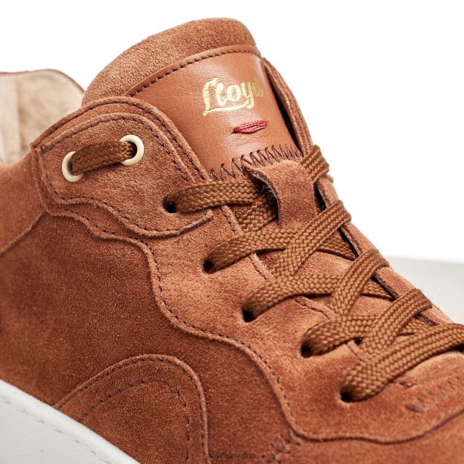 LLOYD semišové tenisky ženy topánky hnedá 6R0JN819
