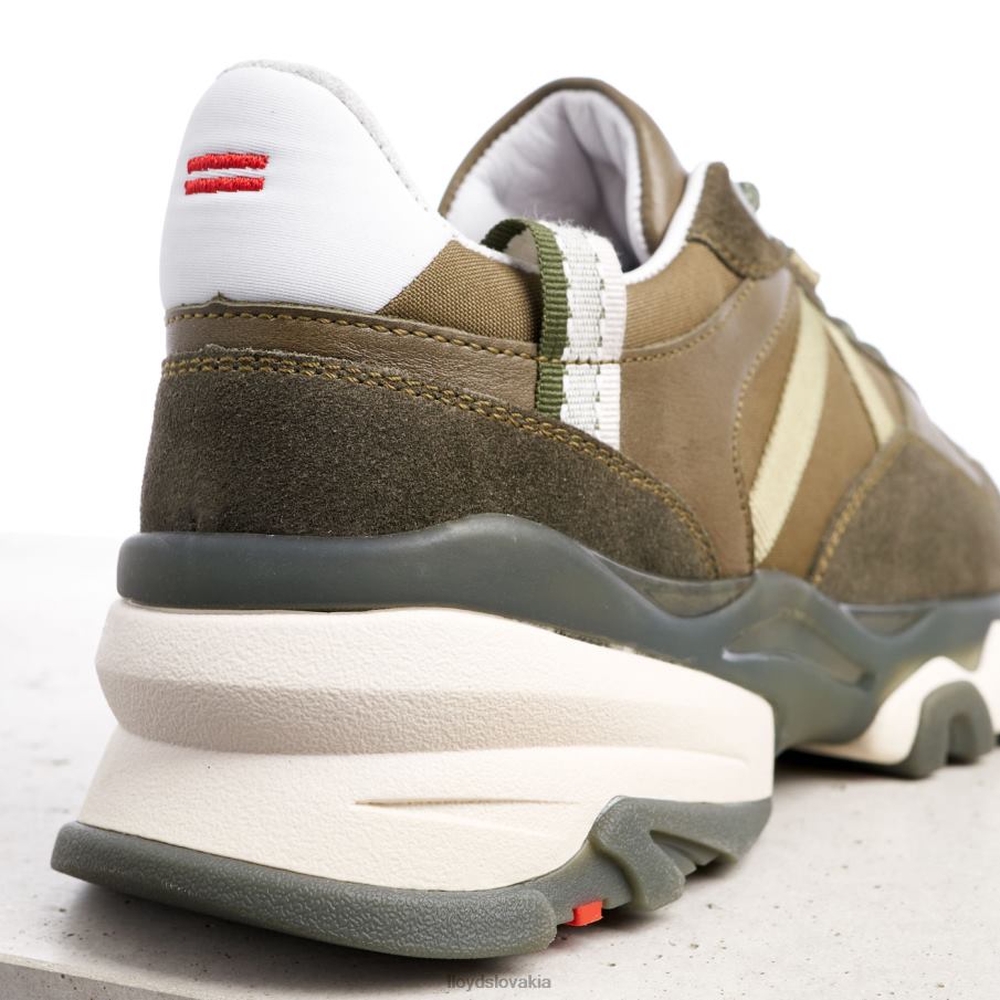 LLOYD semišové tenisky ženy topánky zelená 6R0JN802