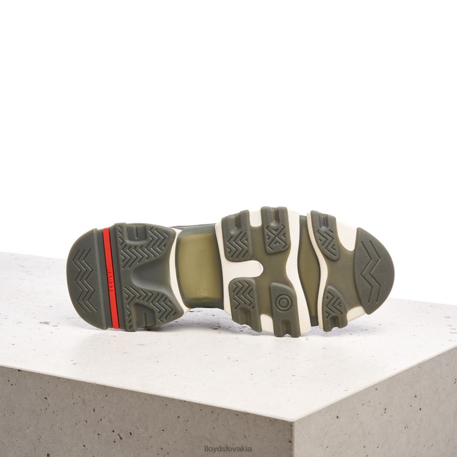 LLOYD semišové tenisky ženy topánky zelená 6R0JN802