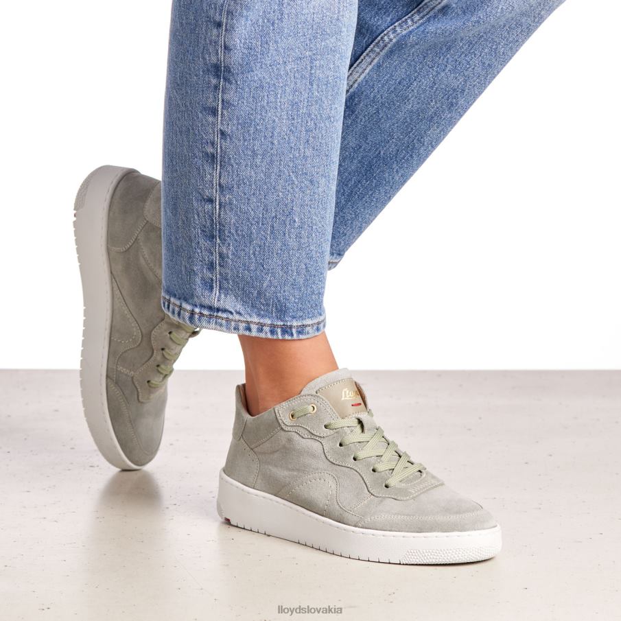 LLOYD semišové tenisky ženy topánky zelená 6R0JN841