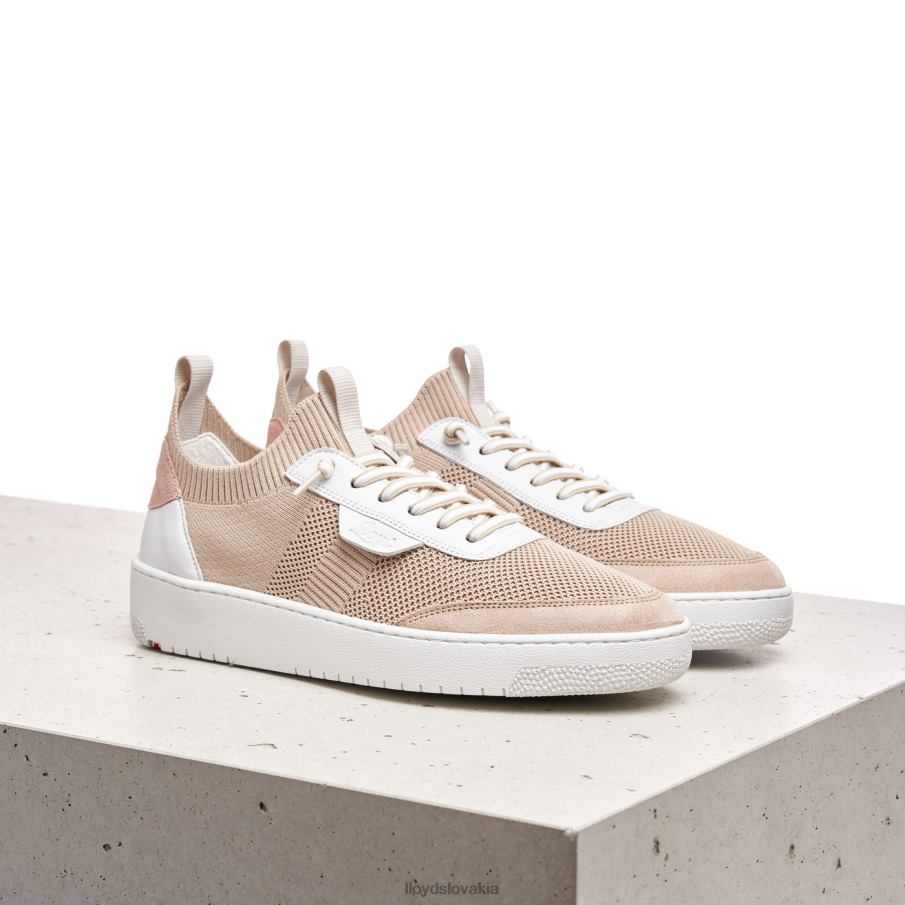 LLOYD strakaté hladké kožené tenisky ženy topánky kombinované 6R0JN783