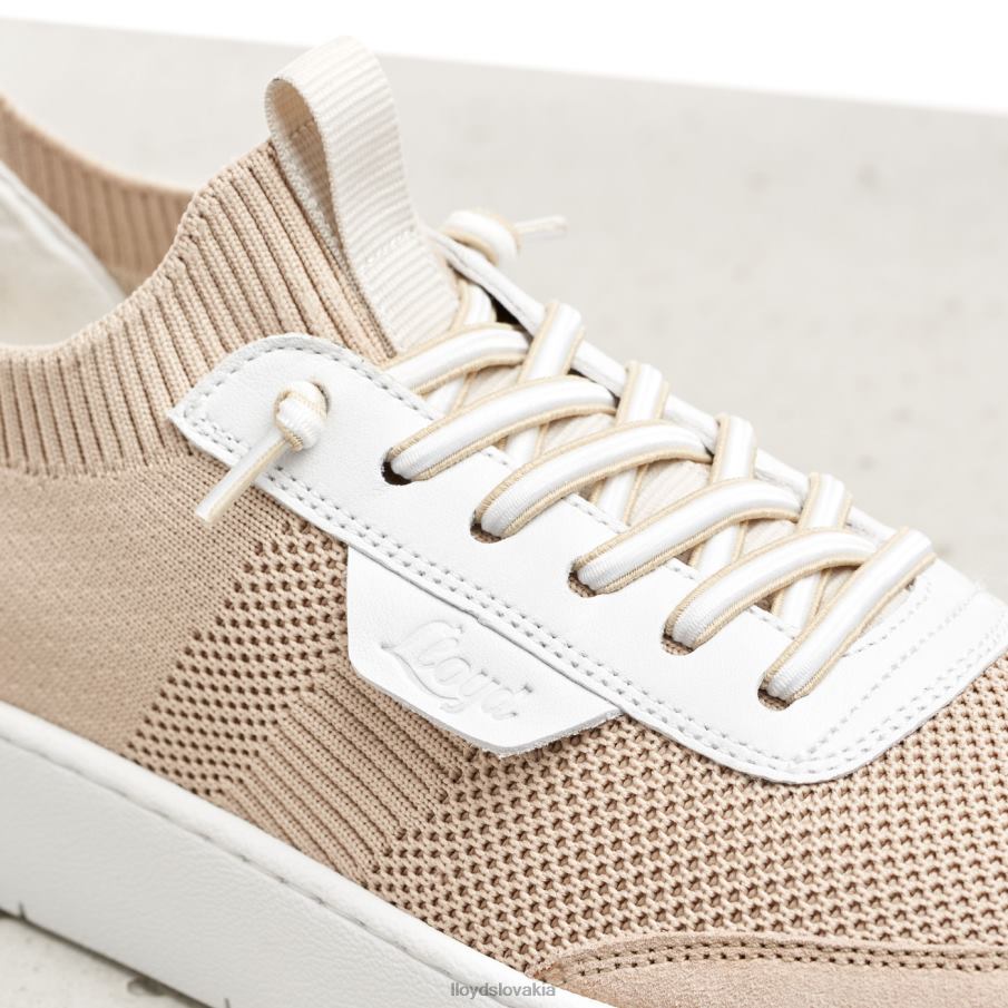 LLOYD strakaté hladké kožené tenisky ženy topánky kombinované 6R0JN783