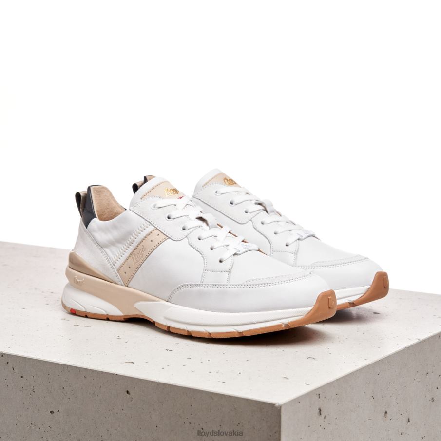 LLOYD strakaté hladké kožené tenisky ženy topánky kombinované 6R0JN846