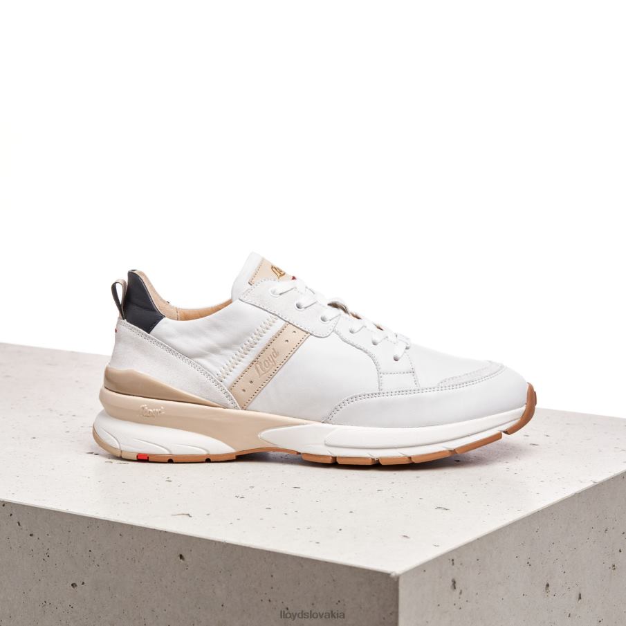 LLOYD strakaté hladké kožené tenisky ženy topánky kombinované 6R0JN846