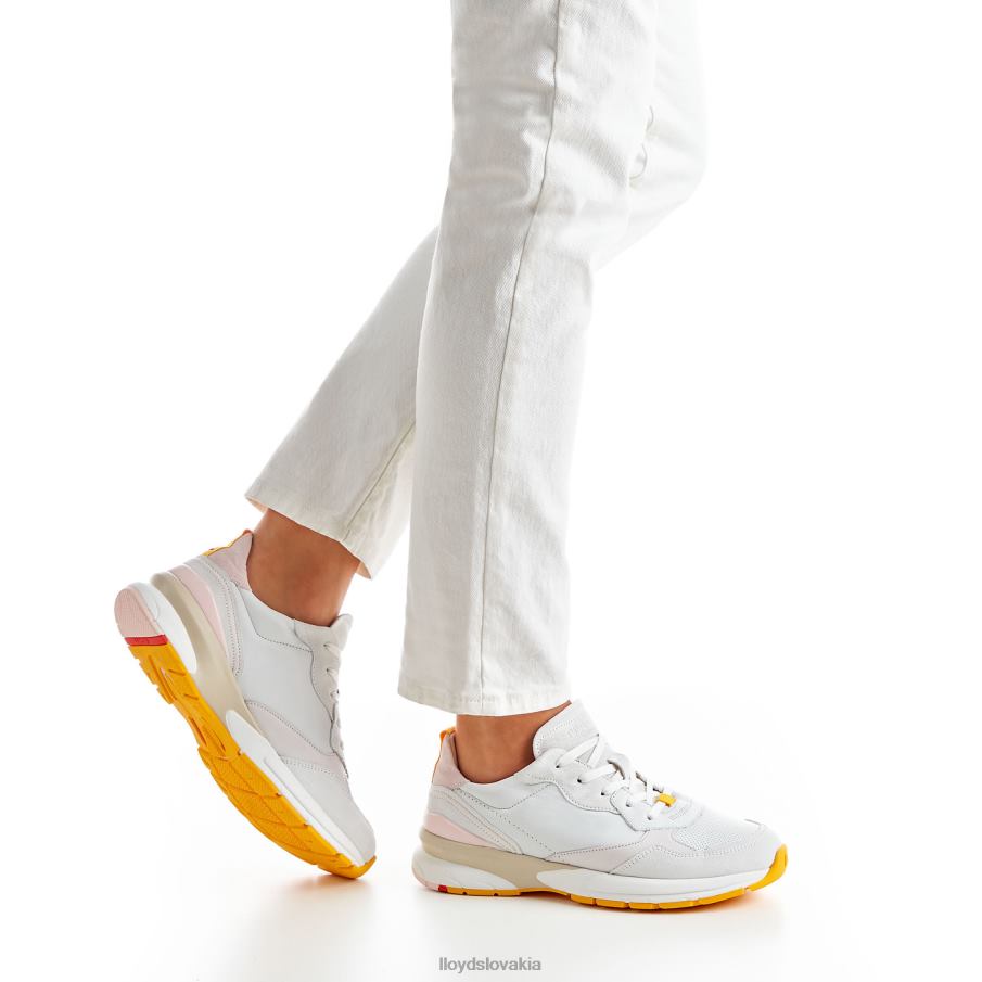 LLOYD tenisky športového vzhľadu ženy topánky biely 6R0JN837