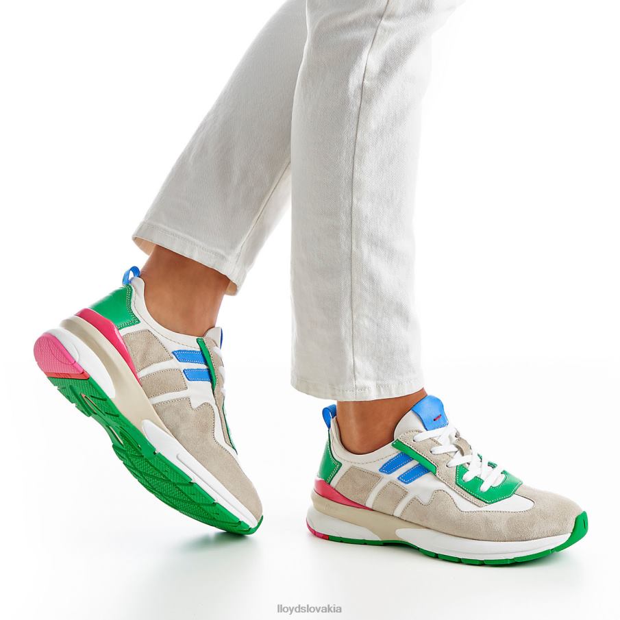 LLOYD tenisky športového vzhľadu ženy topánky kombinované 6R0JN863