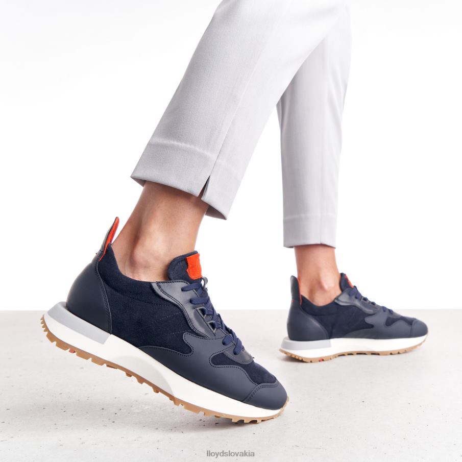 LLOYD tenisky z ovčej kože ženy topánky Modrá 6R0JN791