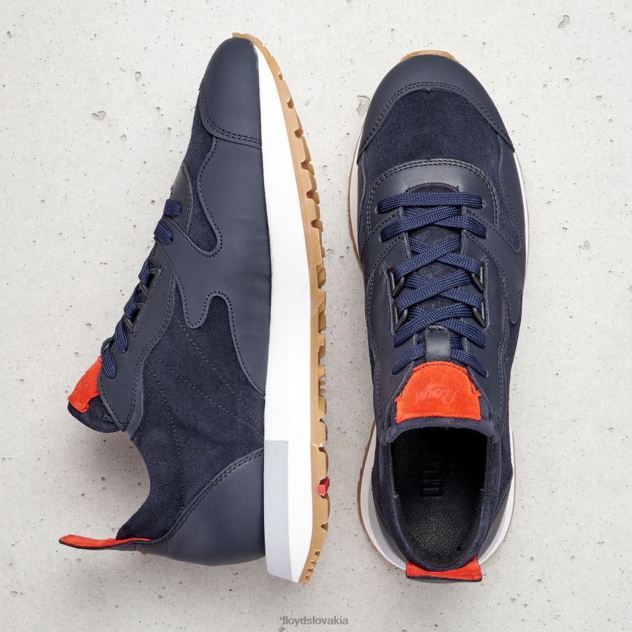 LLOYD tenisky z ovčej kože ženy topánky Modrá 6R0JN791