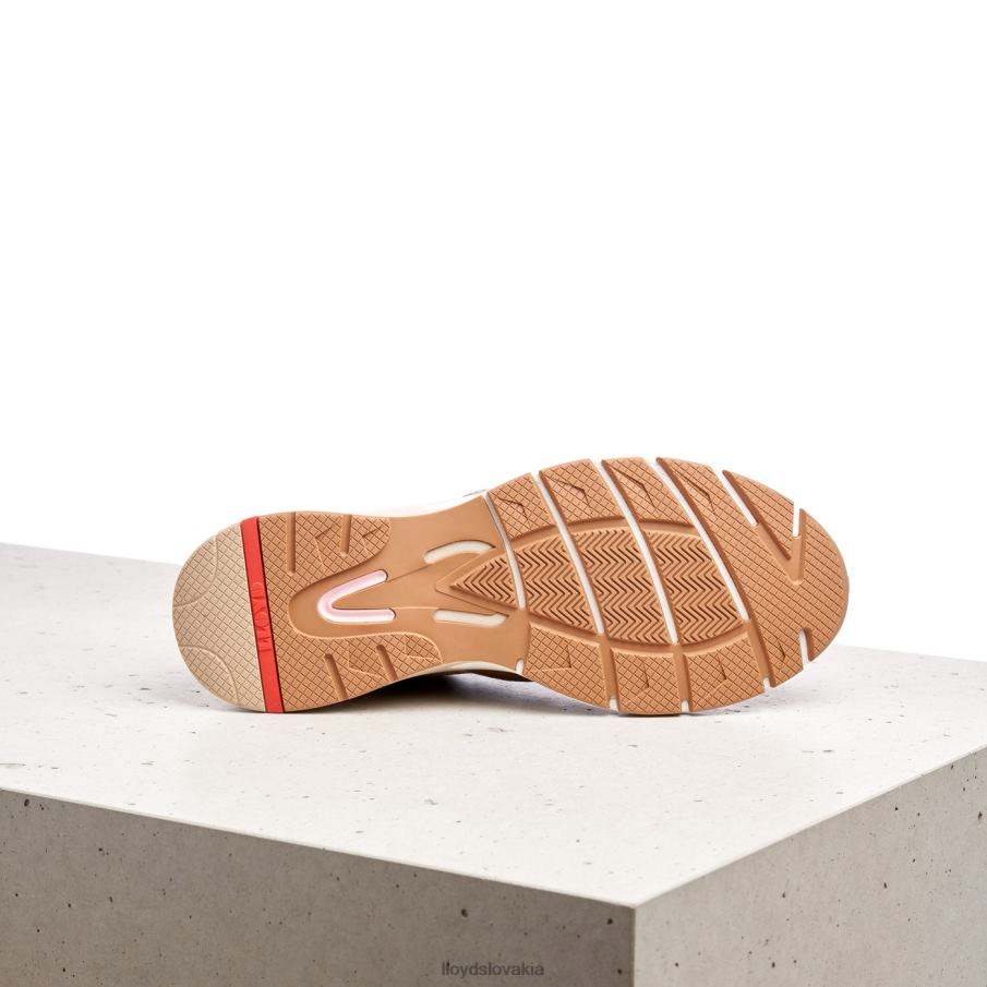 LLOYD tenisky z ovčej kože ženy topánky hnedá 6R0JN804